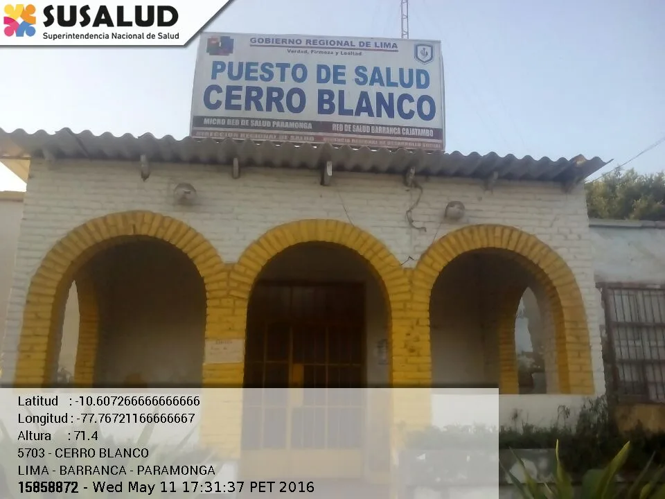 Cerro Blanco en Paramonga, Lima