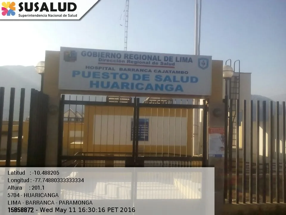 Huaricanga en Paramonga, Lima