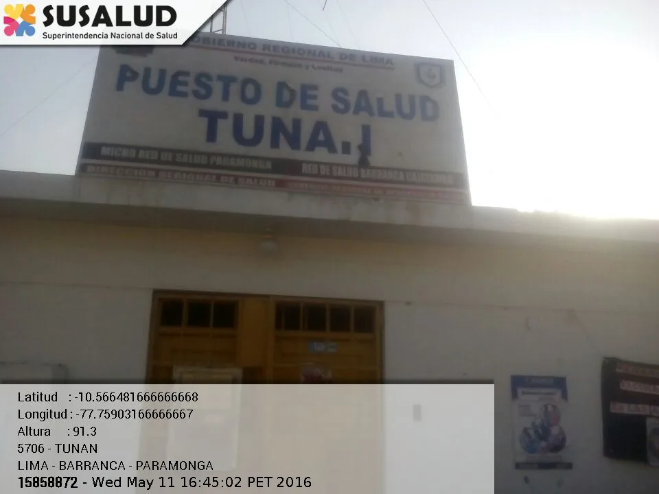 Tunan en Paramonga, Lima