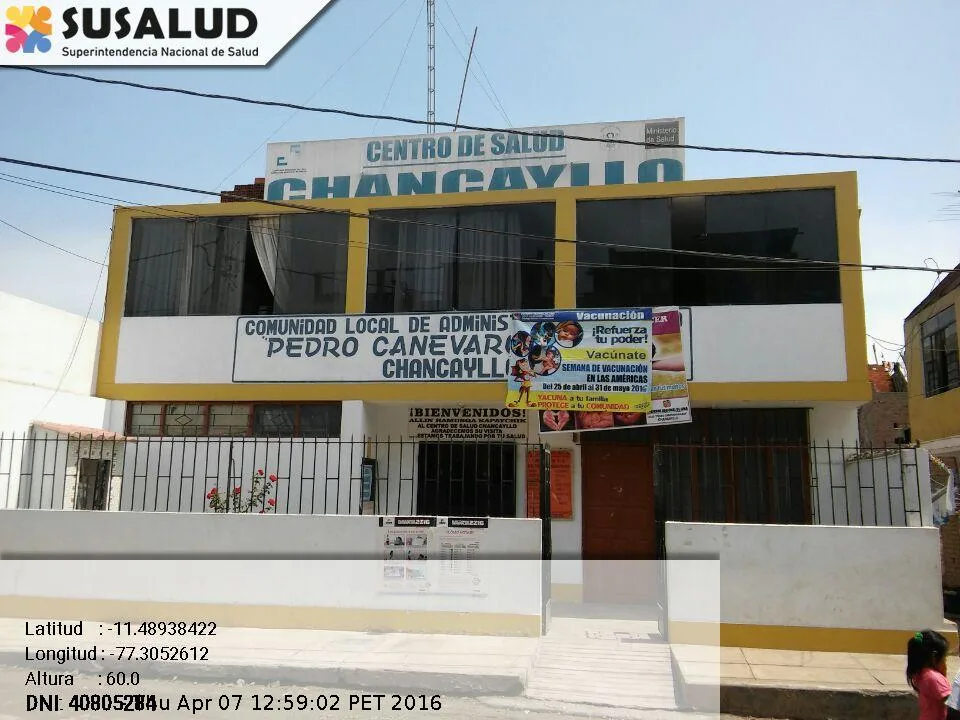 CLAS Pedro Canevaro Garay de Chancayllo en Lima