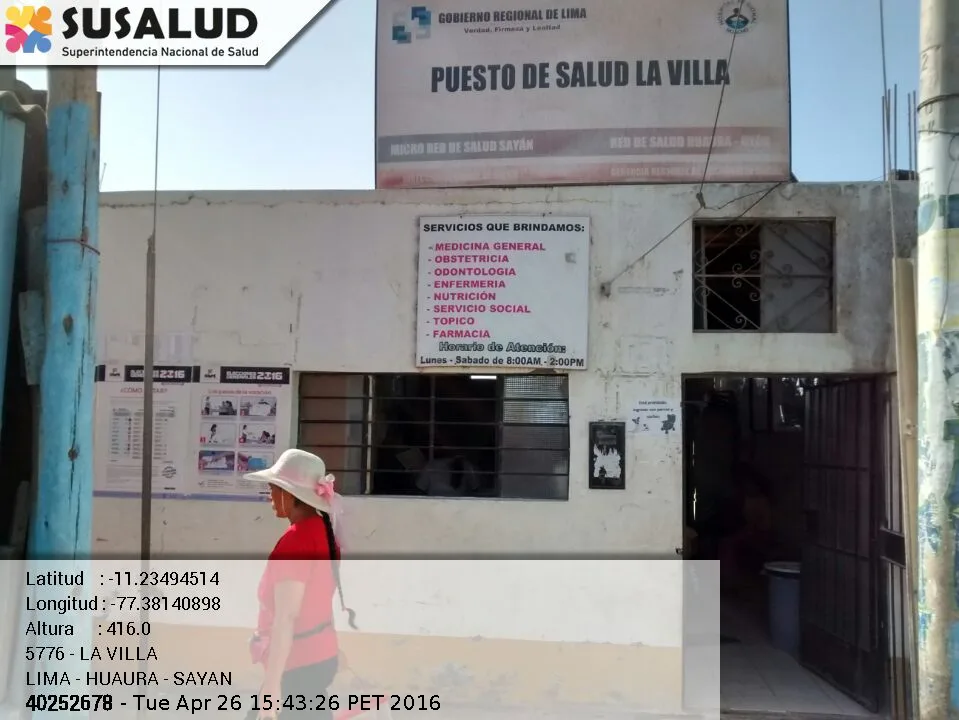 La Villa en Sayan, Lima