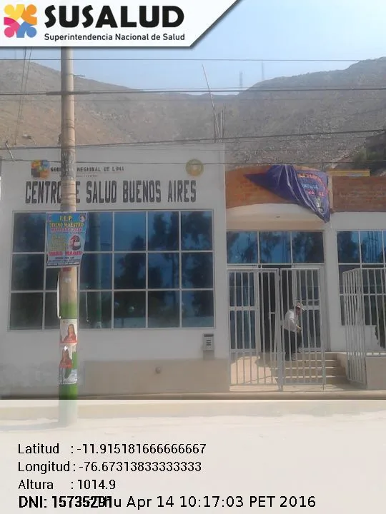 Centro de Salud Buenos Aires en Santa Eulalia, Lima