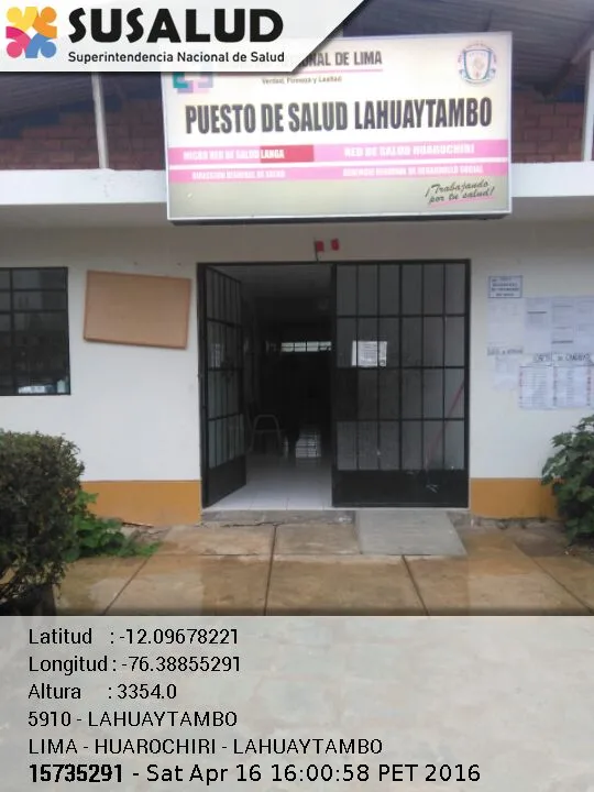 Lahuaytambo en Lima