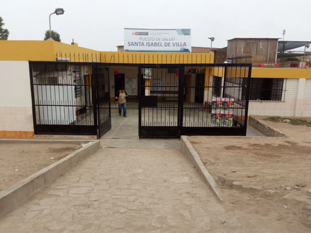 Puesto de Salud Santa Isabel de Villa en Chorrillos, Lima