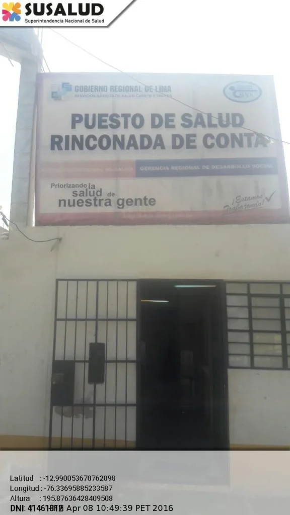 Rinconada de Conta en Nuevo Imperial, Lima