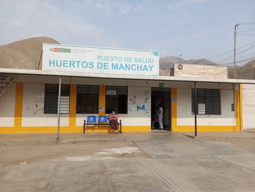 Puesto de Salud Huertos de Manchay en Pachacamac, Lima