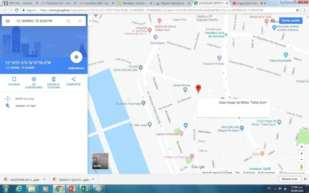 Puesto de Salud Santa Ursula en San Juan de Miraflores, Lima