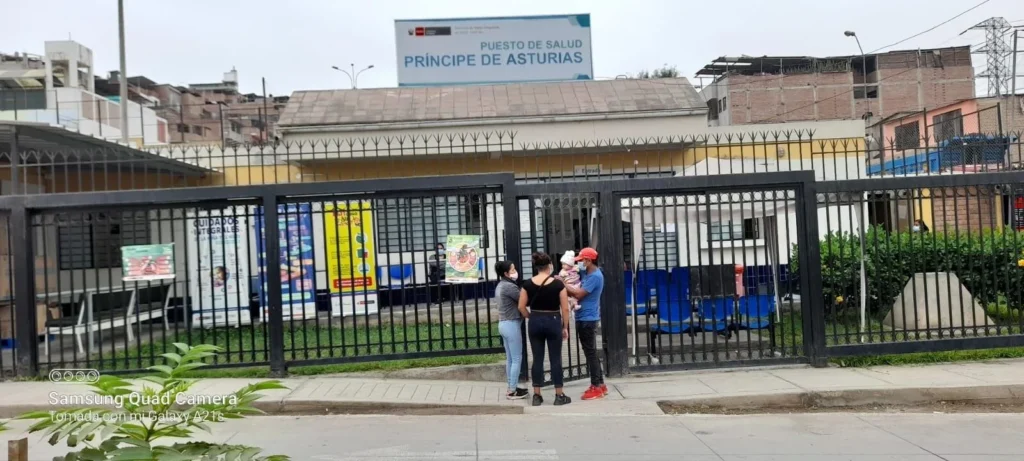 Puesto de Salud Principe de Asturias en Villa El Salvador, Lima