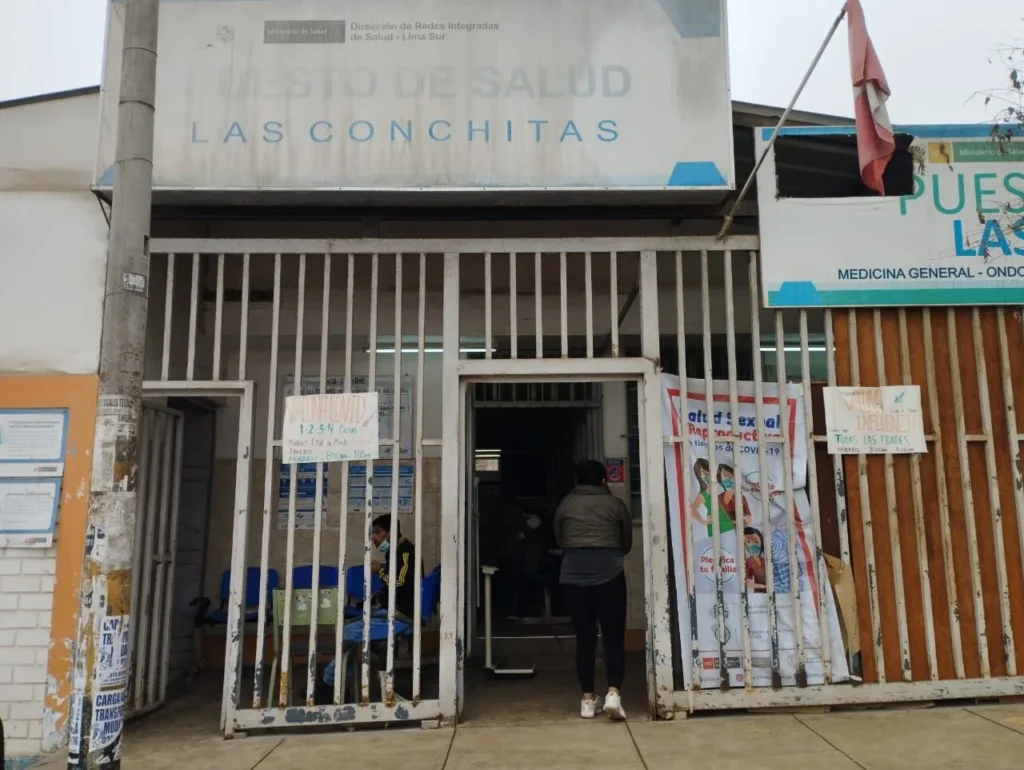 Puesto de Salud Santa Rosa las Conchitas en Villa Maria del Triunfo, Lima