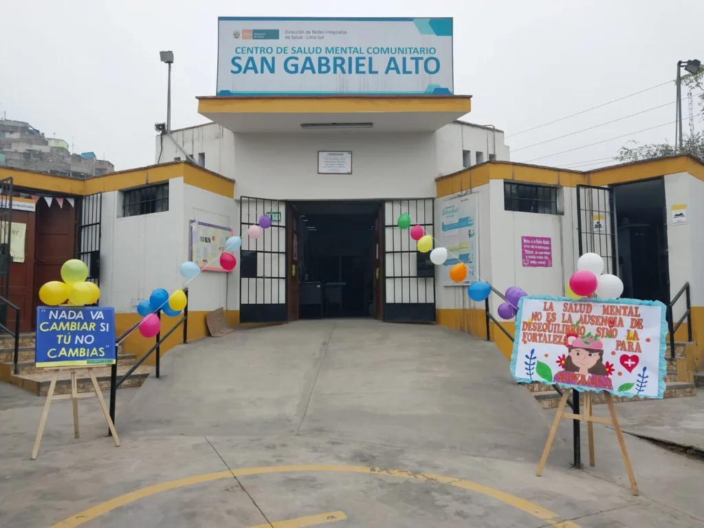 Centro de Salud Mental Comunitario San Gabriel Alto en Villa Maria del Triunfo, Lima