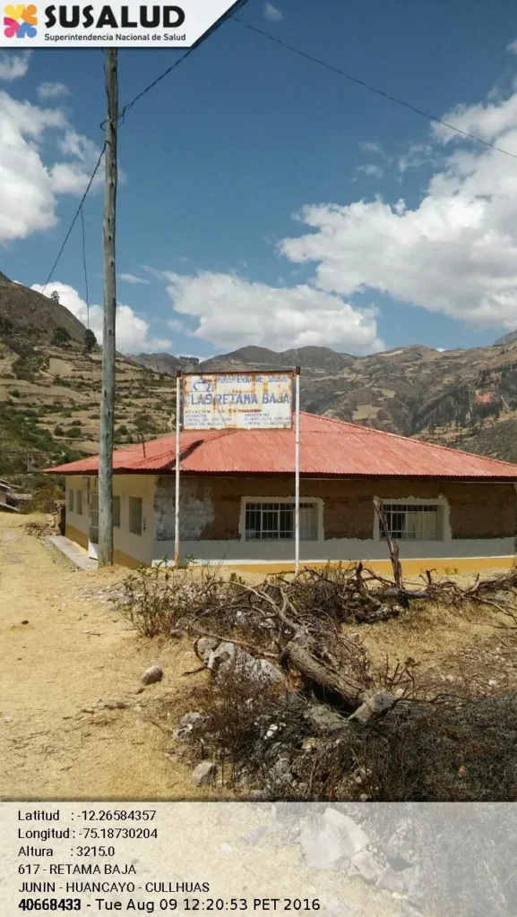 Retama Baja en Cullhuas, Junin