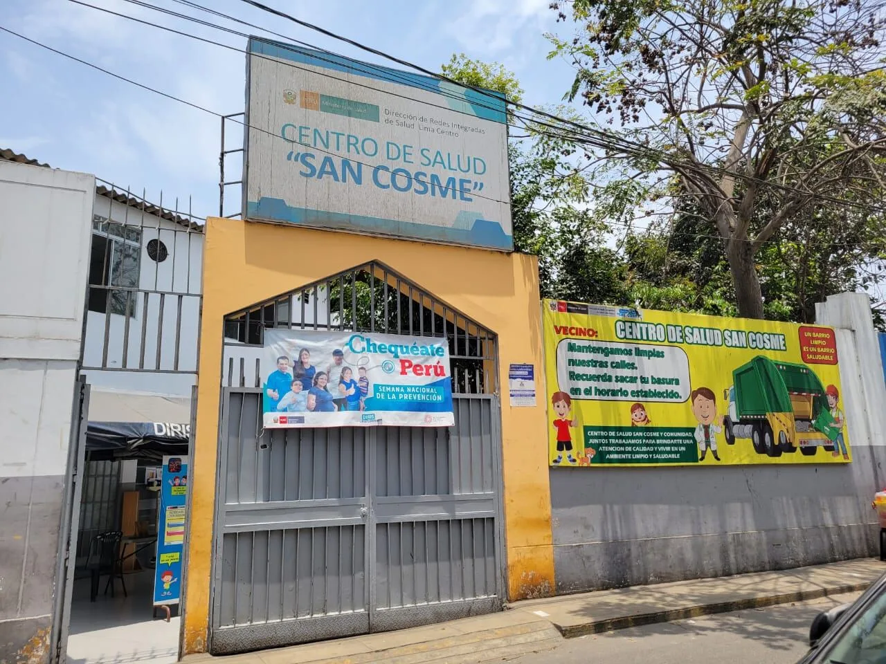 Centro de Salud San Cosme en La Victoria, Lima