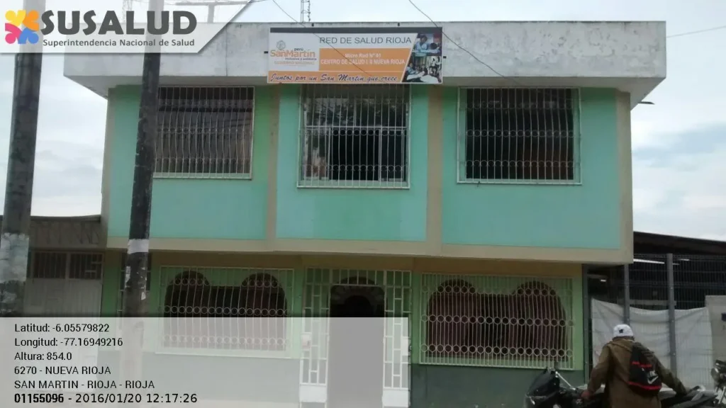 Centro de Salud Nueva Rioja en San Martin