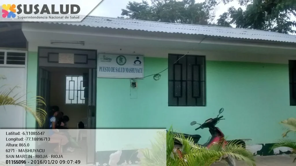 Puesto de Salud Mashuyacu en Rioja, San Martin