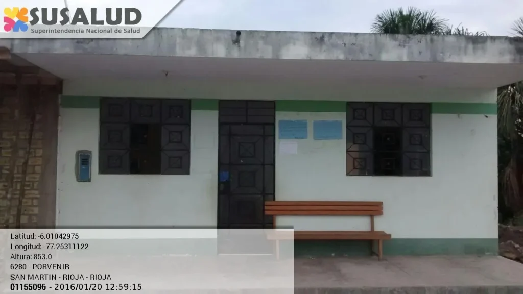 Puesto de Salud Porvenir en Rioja, San Martin