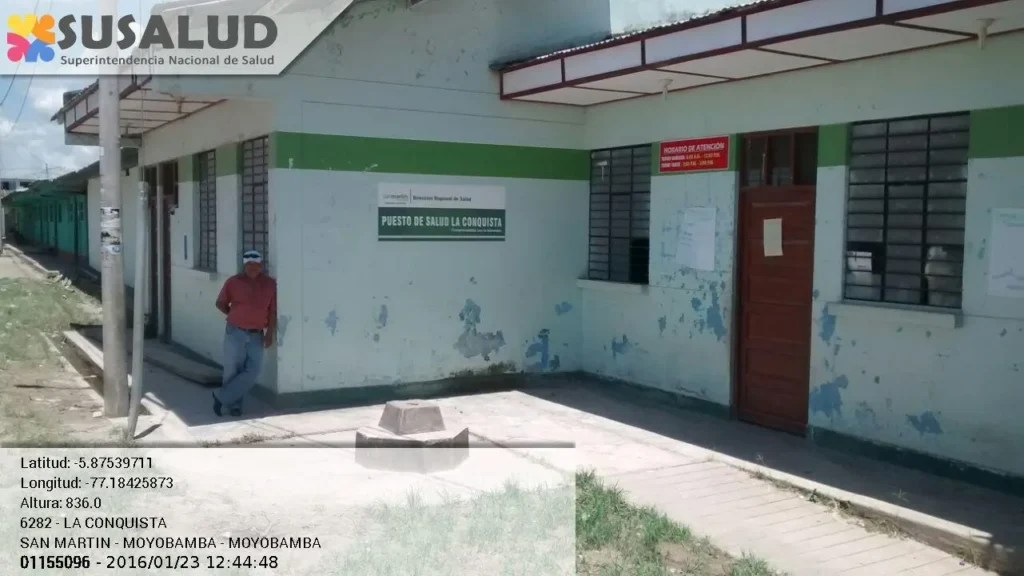 Puesto de Salud la Conquista en Moyobamba, San Martin