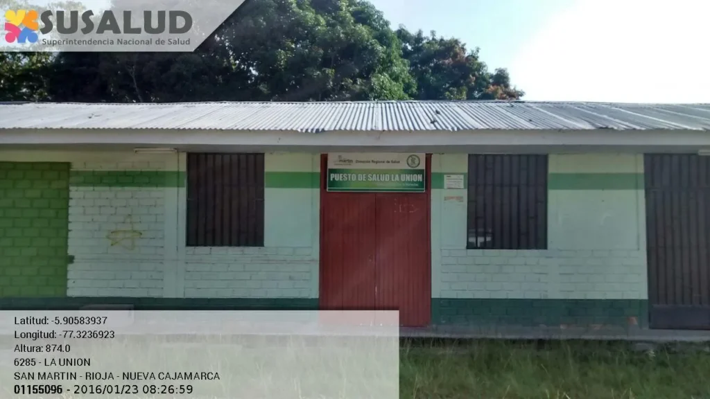 Puesto de Salud la Union en Nueva Cajamarca, San Martin