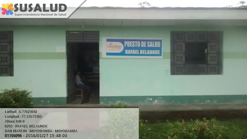 Rafael Belaunde en Moyobamba, San Martin