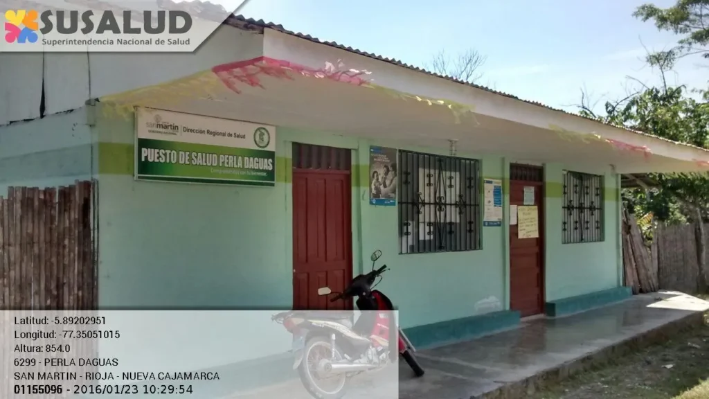 Puesto de Salud Perla Daguas en Nueva Cajamarca, San Martin