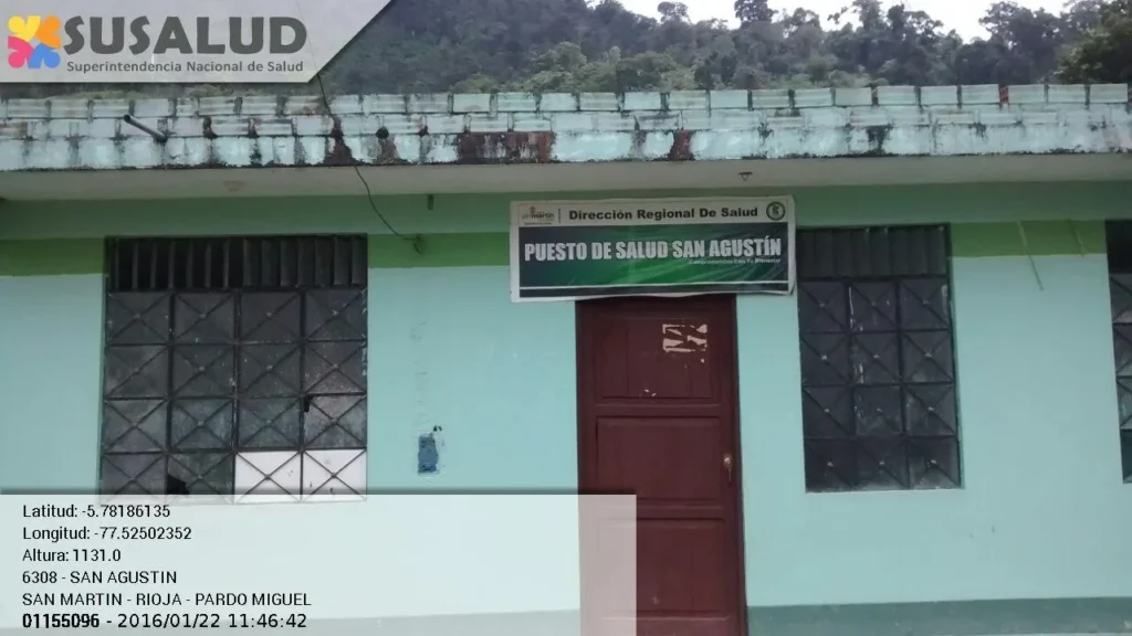 Puesto de Salud San Agustin en Pardo Miguel, San Martin
