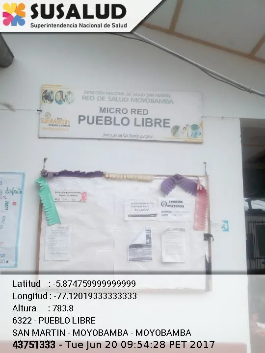 Pueblo Libre en Moyobamba, San Martin