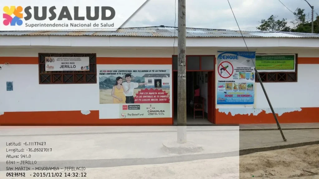 Centro de Salud Jerillo en Jepelacio, San Martin