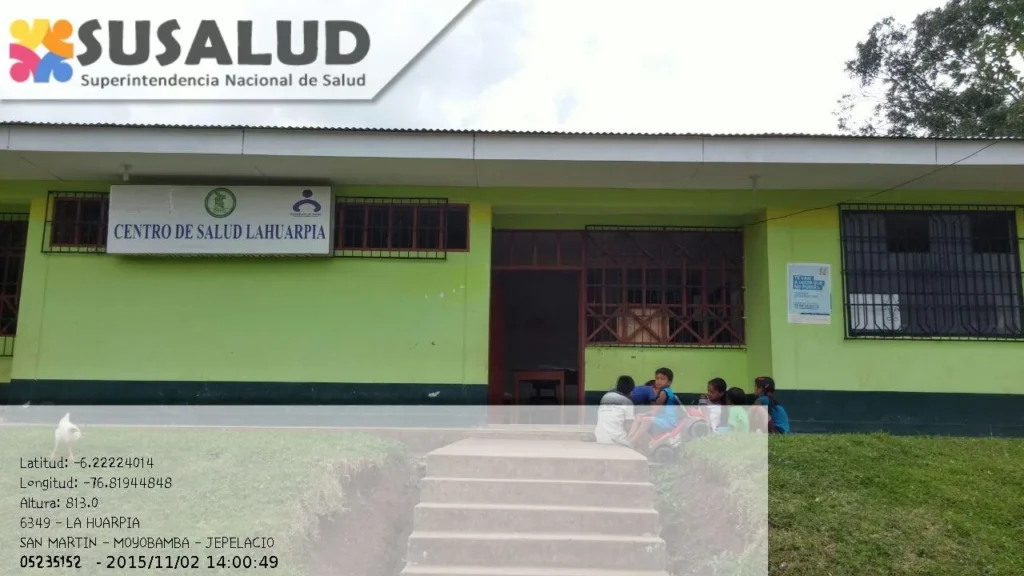 Centro de Salud la Huarpia en Jepelacio, San Martin