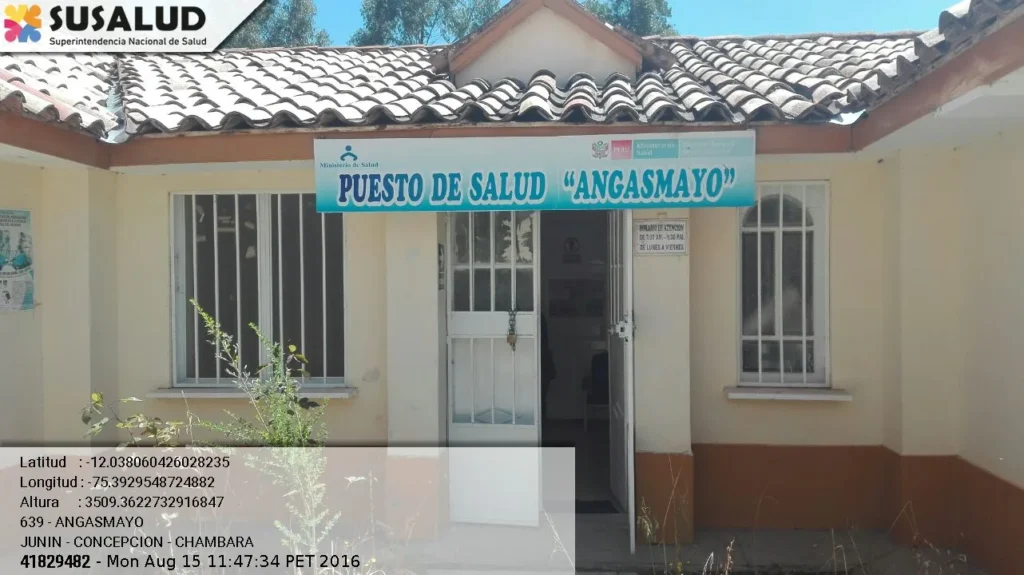 Angasmayo en Chambara, Junin
