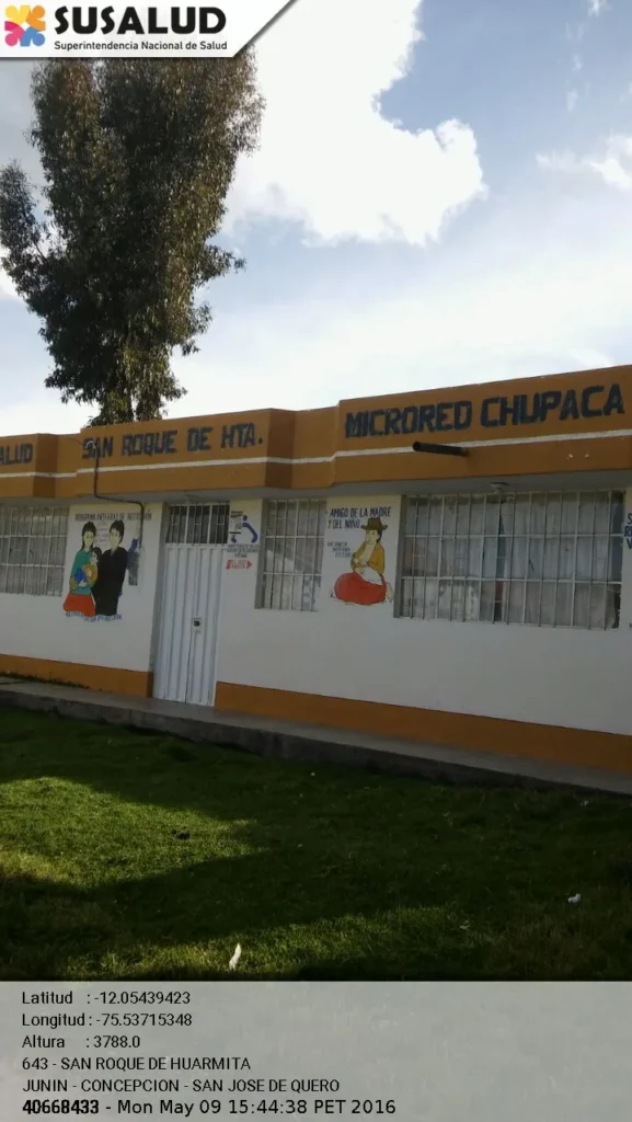 San Roque de Huarmita en San José de Quero, Junin