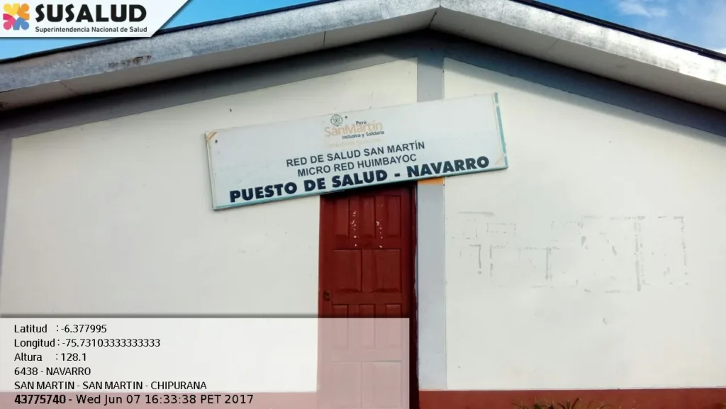 Navarro en Chipurana, San Martin