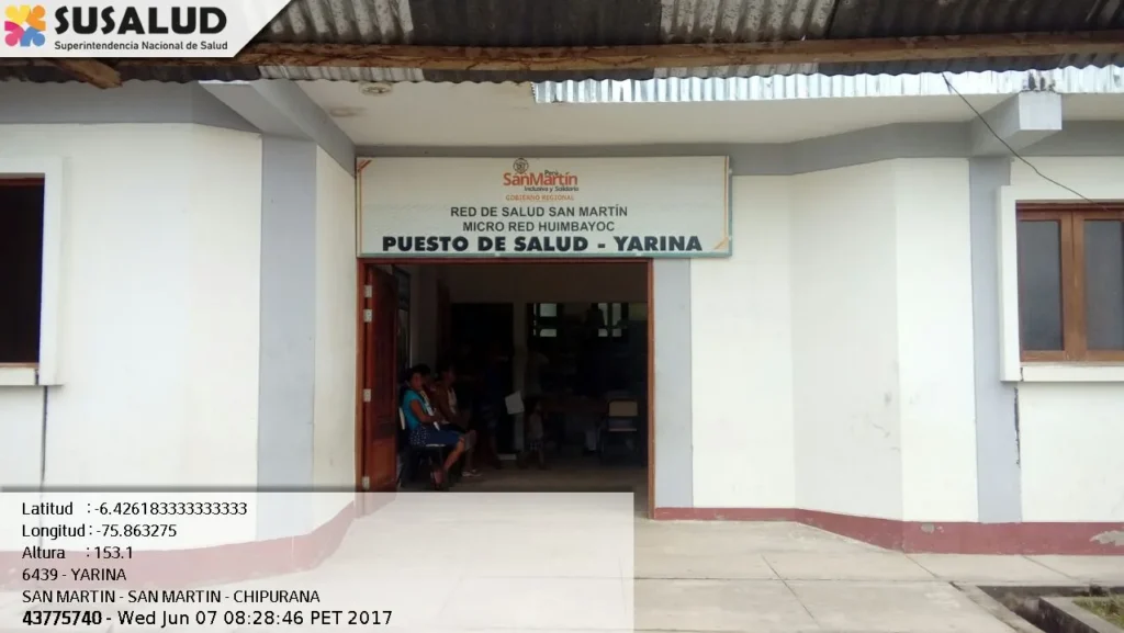 Yarina en Chipurana, San Martin