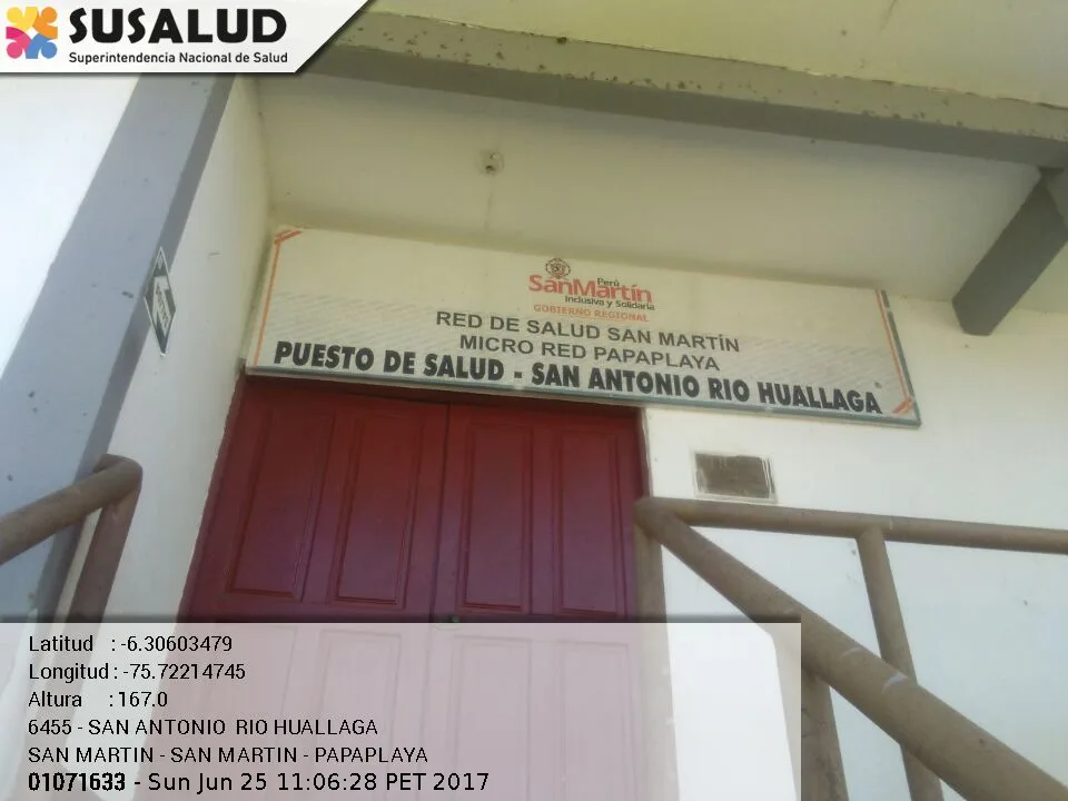 San Antonio Rio Huallaga en Papaplaya, San Martin