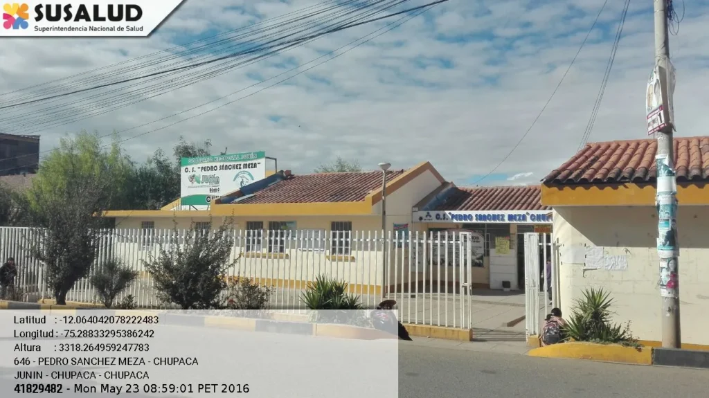 Pedro Sanchez Meza en Chupaca, Junin
