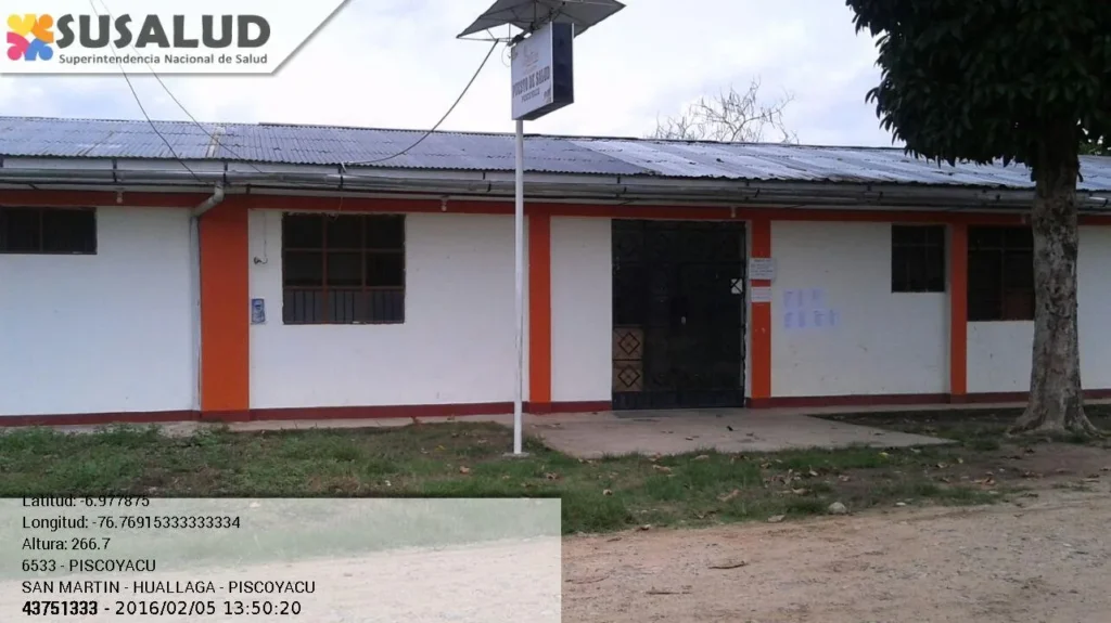 Puesto de Salud Piscoyacu en San Martin