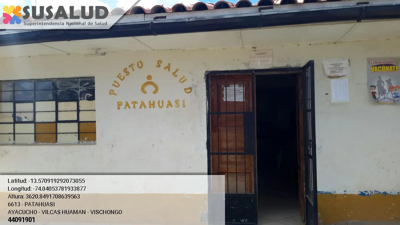 Puesto de Salud Patahuasi en Vischongo, Ayacucho