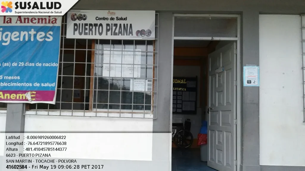 Puerto Pizana en Polvora, San Martin