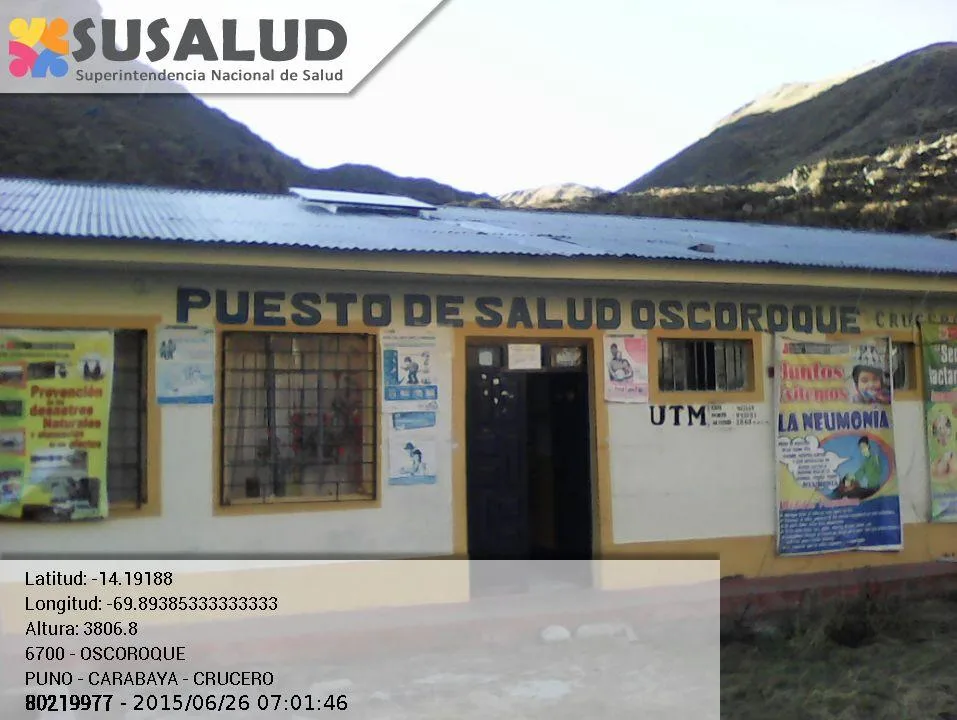 Oscoroque en Crucero, Puno