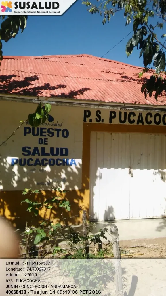 Pucacocha en Andamarca, Junin