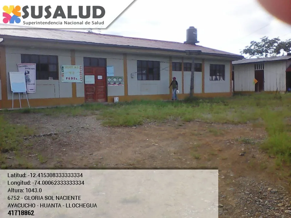 Puesto de Salud Gloria Sol Naciente en Llochegua, Ayacucho