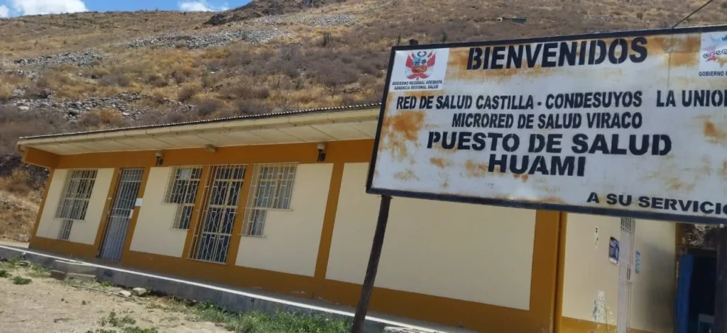 Puesto de Salud Huami en Viraco, Arequipa