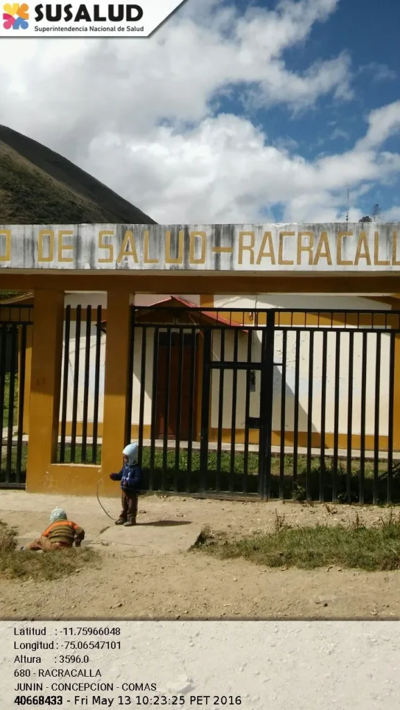 Racracalla en Comas, Junin