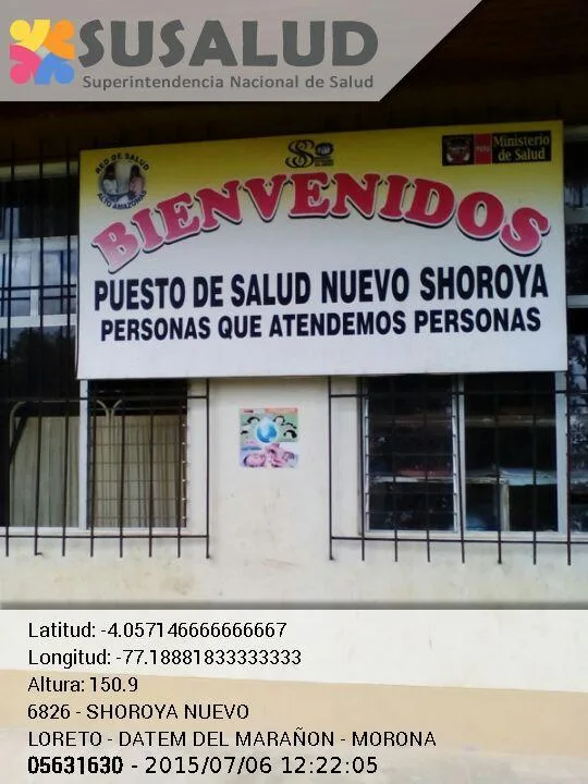 Shoroya Nuevo en Morona, Loreto