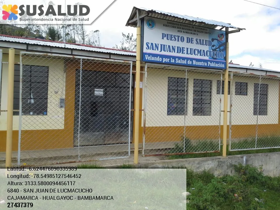 San Juan de Lucmacucho en Bambamarca, Cajamarca