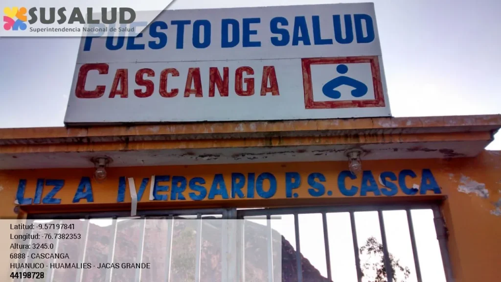 Cascanga en Jacas Grande, Huanuco