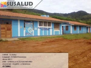 Puesto de Salud Chihuillo Alto San Antonio