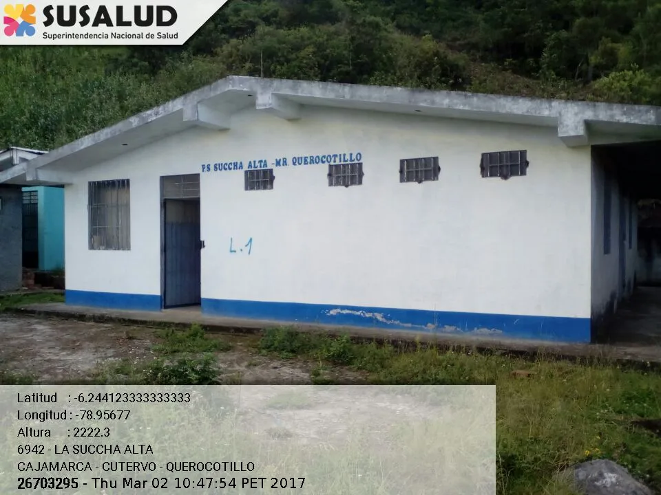La Succha Alta en Querocotillo, Cajamarca