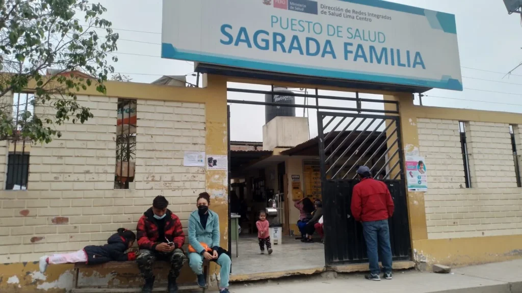 Puesto de Salud Sagrada Familia en San Juan de Lurigancho, Lima