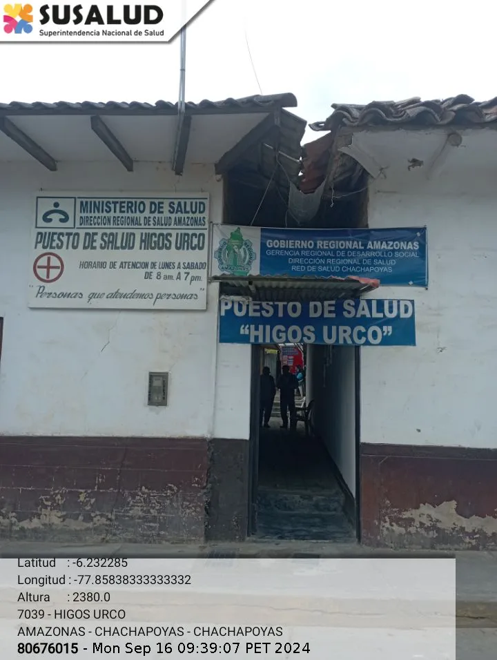 Higos Urco en Chachapoyas, Amazonas