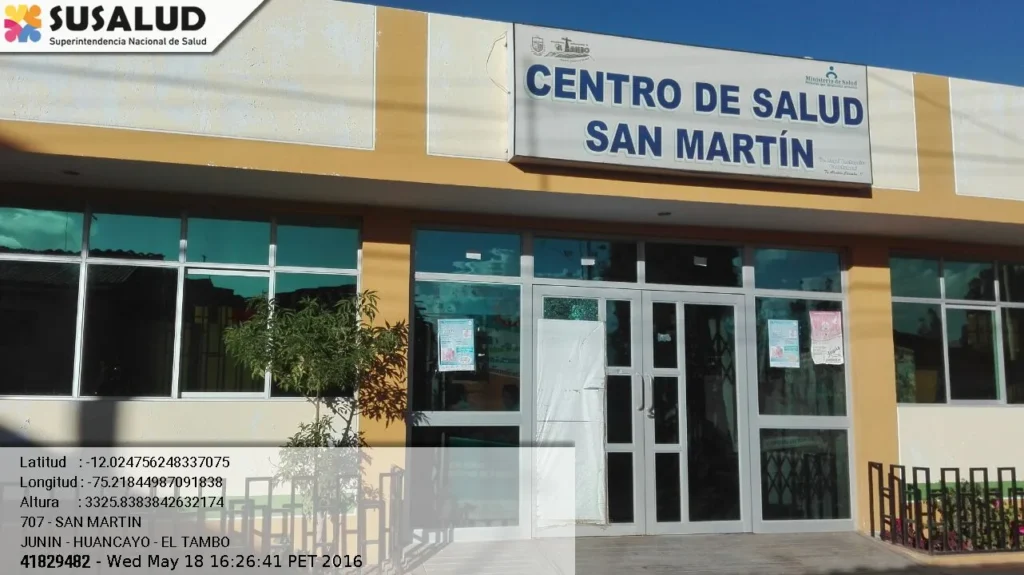 San Martin en El Tambo, Junin