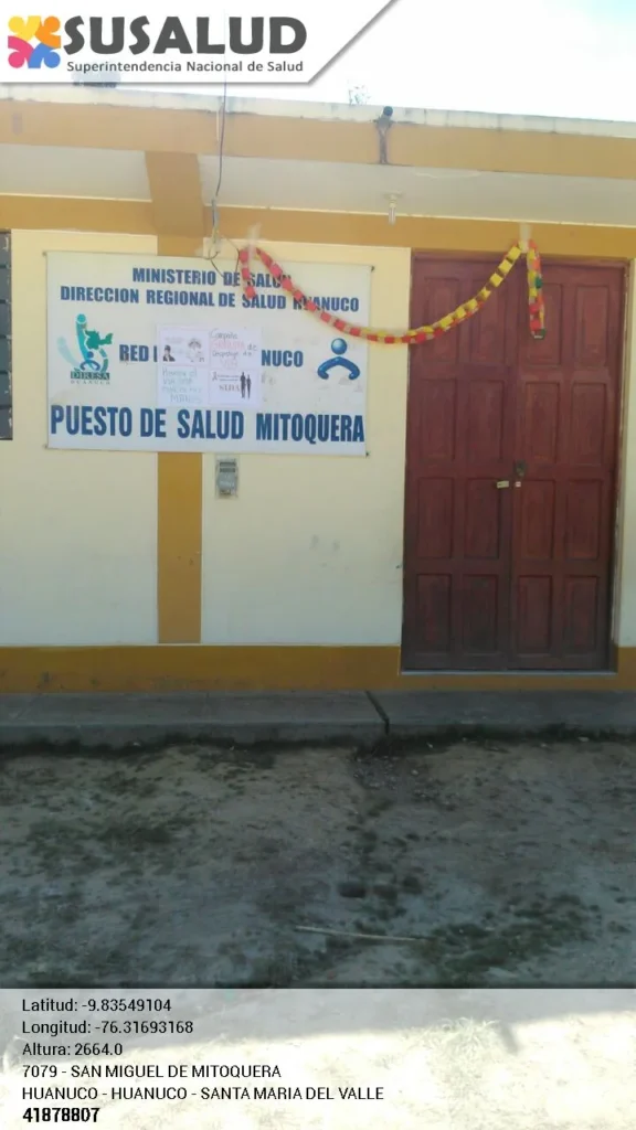 San Miguel de Mitoquera en Santa María del Valle, Huanuco